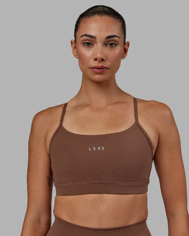 Sports bras for running and fitness routines-Lift Sports Bra - Dull Rust