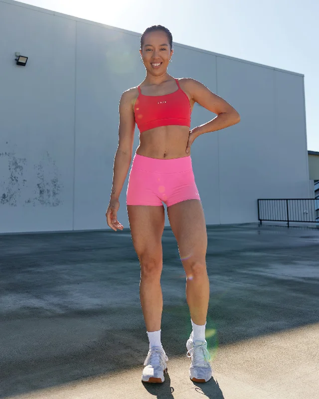 Sports bras for dancing and fitness-Lift Sports Bra - Scarlet