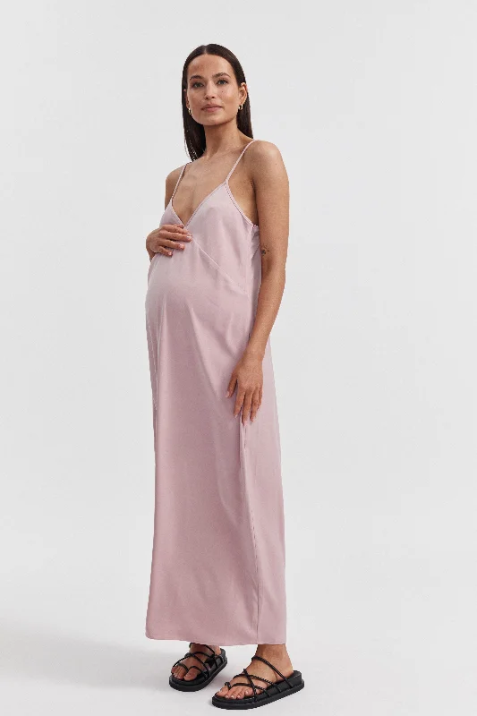 Nursing bras with a focus on flexibility and adjustability during body changes-Satin Slip Dress Nursing bras with a focus on flexibility and adjustability during body changes-Satin Slip Dress