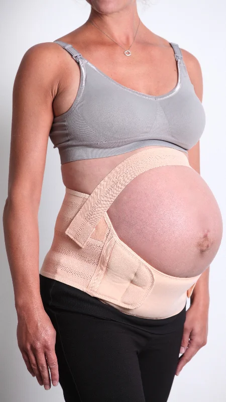 Maternity bras suitable for women with larger breasts and extra lift during postpartum recovery and breastfeeding-Pregnancy Support Belt with Back Support
