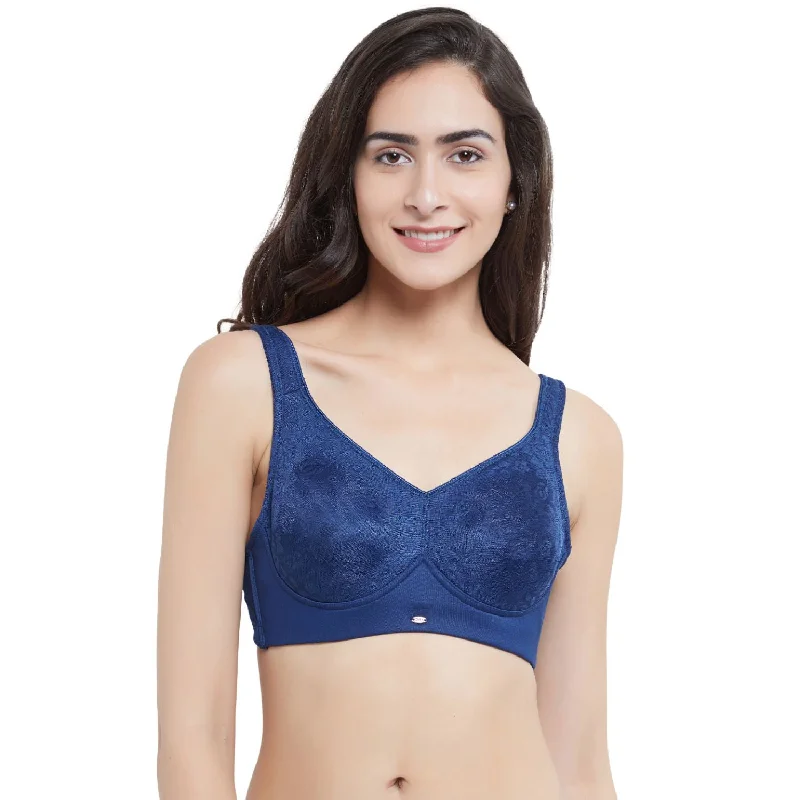 Non wired bras for women who prioritize comfort during philanthropic living practices-Minimizer Full Coverage Non Wired Bra- CB-325 Non wired bras for women who prioritize comfort during philanthropic living practices-Minimizer Full Coverage Non Wired Bra- CB-325