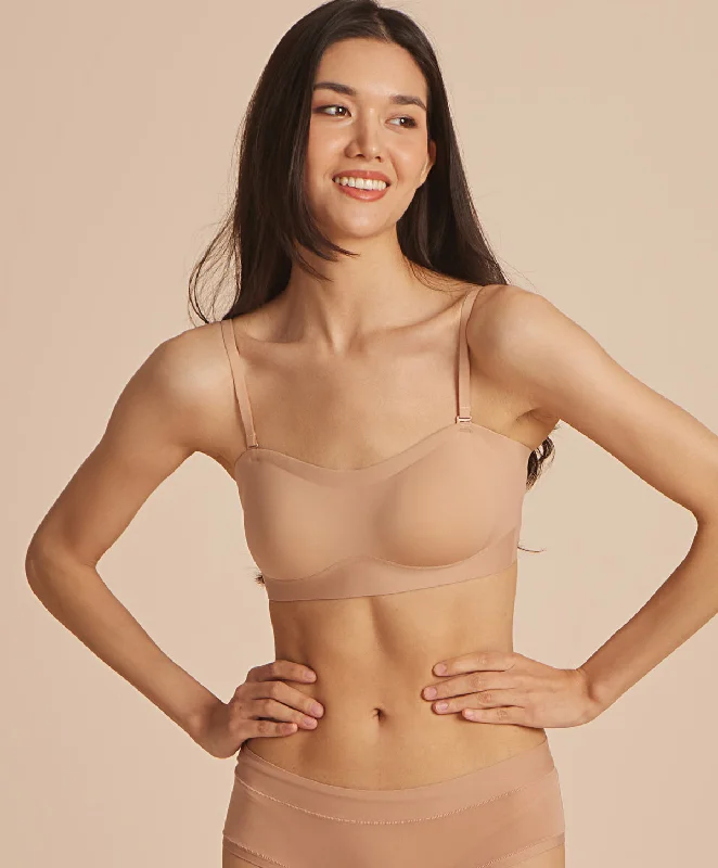 Nursing bras for convenient feeding-Next-To-Skin Seam Free Anti-Slip Bandeau