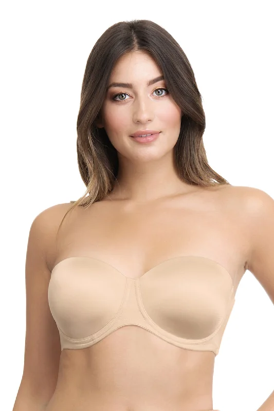Women's bras for support and comfort-Original Multiway Padded Wired Strapless Bra - Sandalwood Women's bras for support and comfort-Original Multiway Padded Wired Strapless Bra - Sandalwood