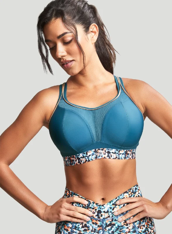 High-impact sports bras for athletes-Panache Sport: Boundless Moulded Non Wired Sports Animal Abstract High-impact sports bras for athletes-Panache Sport: Boundless Moulded Non Wired Sports Animal Abstract