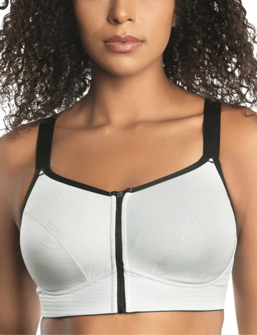 Padded sports bras for extra support-Wave Wirefree Zip Front