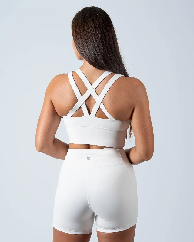 Adjustable sports bras for gym use-Sierra Sports Bra - Jet Stream
