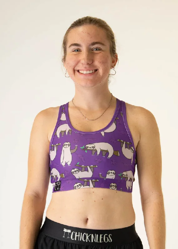Durable sports bras for intense workouts-Sloths OG Sports Bra