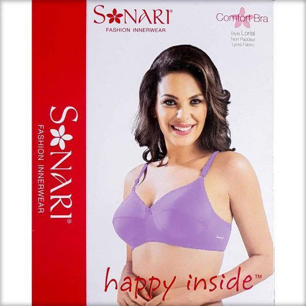 Wireless bras with a focus on comfort during tranquil living routines-Sonari Comfort Bra Lorial - Lavender Wireless bras with a focus on comfort during tranquil living routines-Sonari Comfort Bra Lorial - Lavender