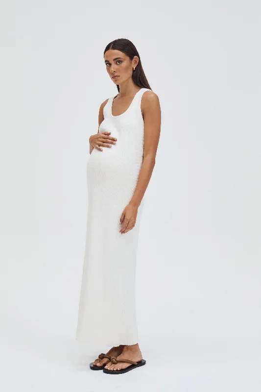 Maternity bras that are designed for extended nursing periods and support-Resort Dress (Off White) Maternity bras that are designed for extended nursing periods and support-Resort Dress (Off White)