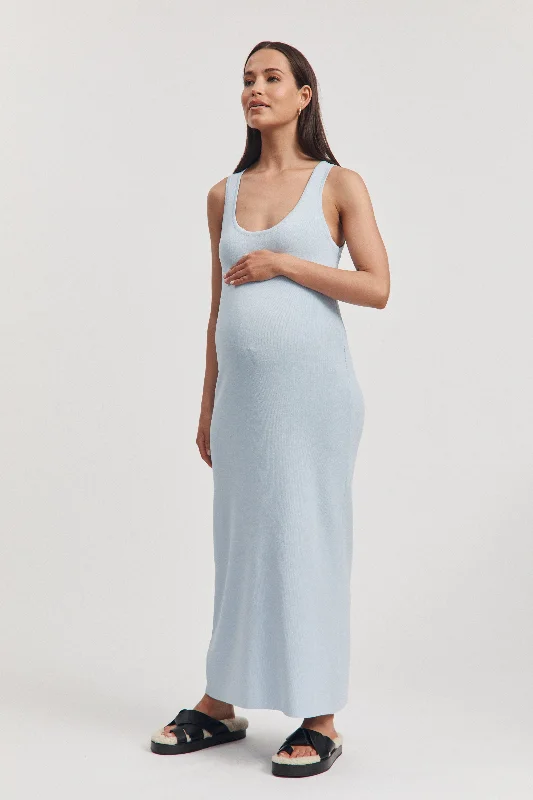 Nursing bras with a focus on comfort during sleep and nighttime feedings-Sardinia Resort Maxi (Ice Blue) - COMING SOON