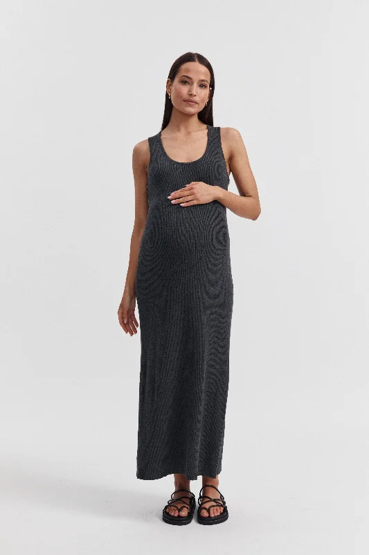 Nursing bras with a focus on ease of use for first-time mothers-Resort Dress (Charcoal) Nursing bras with a focus on ease of use for first-time mothers-Resort Dress (Charcoal)