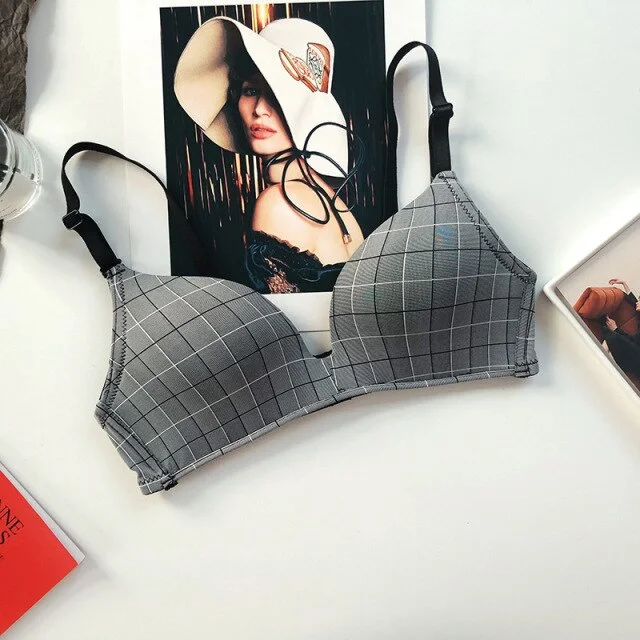 Lightweight bralettes for casual wear-Super comfortable push up sexy seamless Light Padded T shirt bra 3204 Lightweight bralettes for casual wear-Super comfortable push up sexy seamless Light Padded T shirt bra 3204