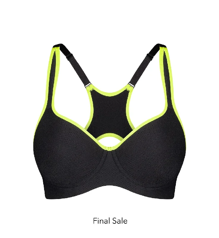 Wireless bras for comfort all day-TRIACTION RACERBACK SPORTS BRA