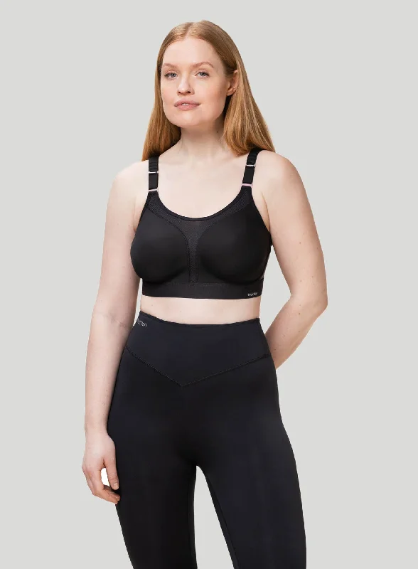 Wireless sports bras for comfort-Triumph: Triaction Extreme Lite N Ex Black