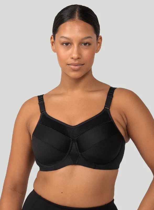 Sports bras with firm support-Triumph: Triaction Ultra W Black