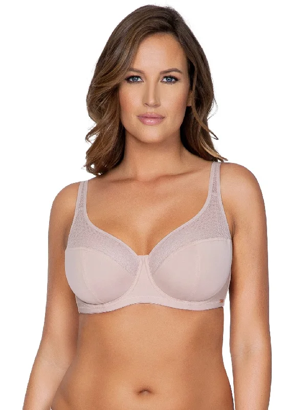 Strapless bras for off-shoulder tops-Wendy Unlined Wire Bra - Victorian Rose - P5412