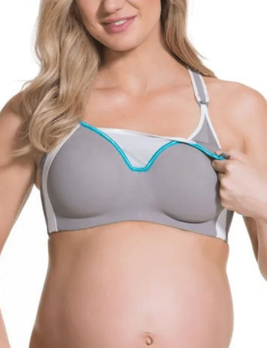 Sports bras with high impact support-Zest Nursing Sports Bra