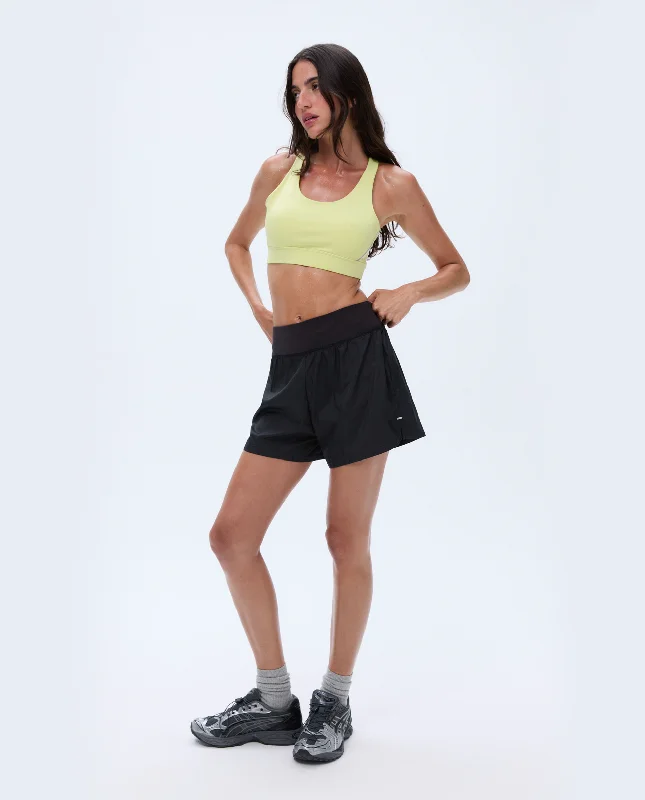 Sports bras for high-impact workouts-Lightweight Short - Black