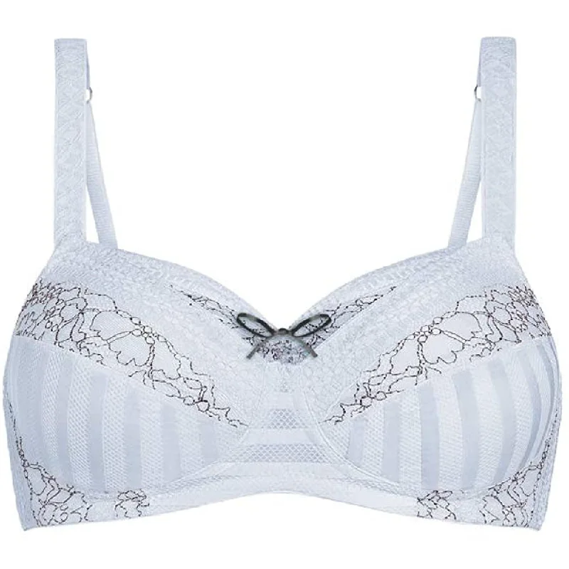 Thong panties for no-show lines-Amoena Evelina Wireless Pocketed Bra-SALE