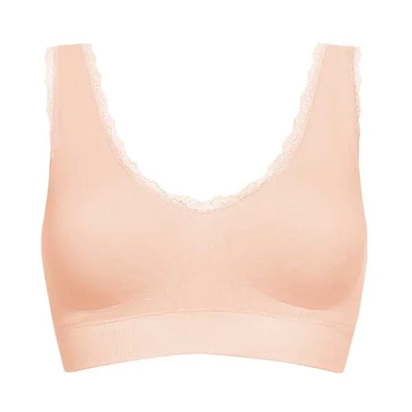 Women's panties with light shaping-Amoena Kitty Seamless Pocketed Bralette