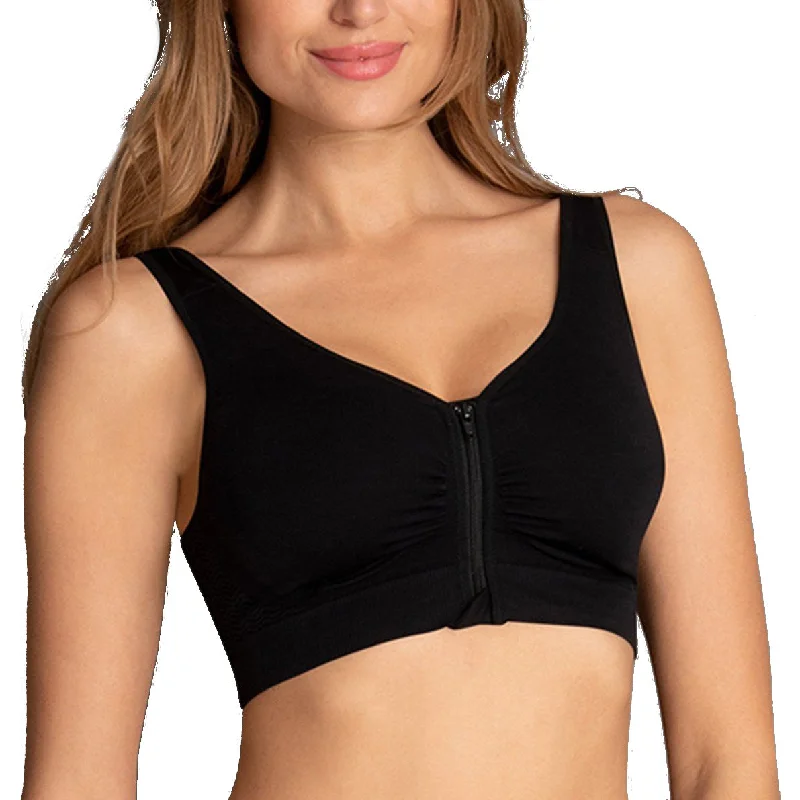 Women's panties for all-day comfort-Anita Lynn Wireless Front-Zip Bra
