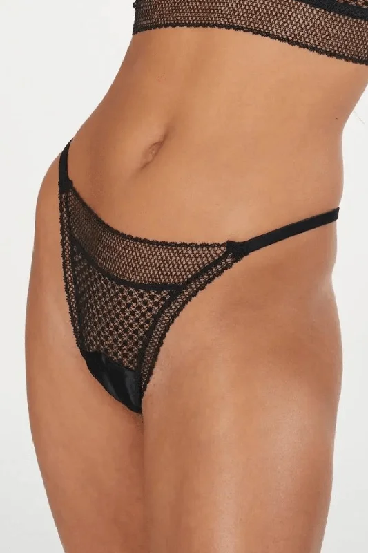 Women's panties with flexible fit-Bella Thong, Size L (UK 14)