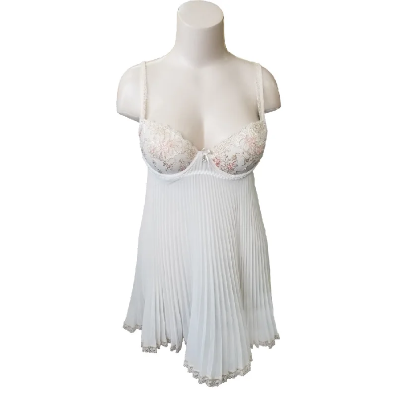 Women's lace panties for comfort and style-Cinema Etoile Chiffon Babydoll