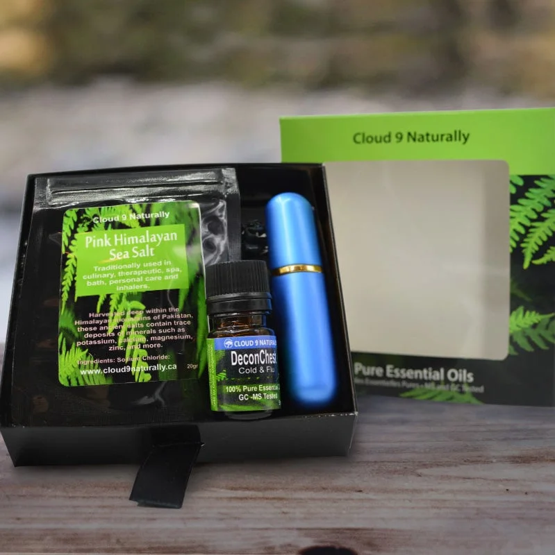 Women's panties with high leg cut-Cloud 9 Naturally "DeconChest" Aromatherapy Inhaler