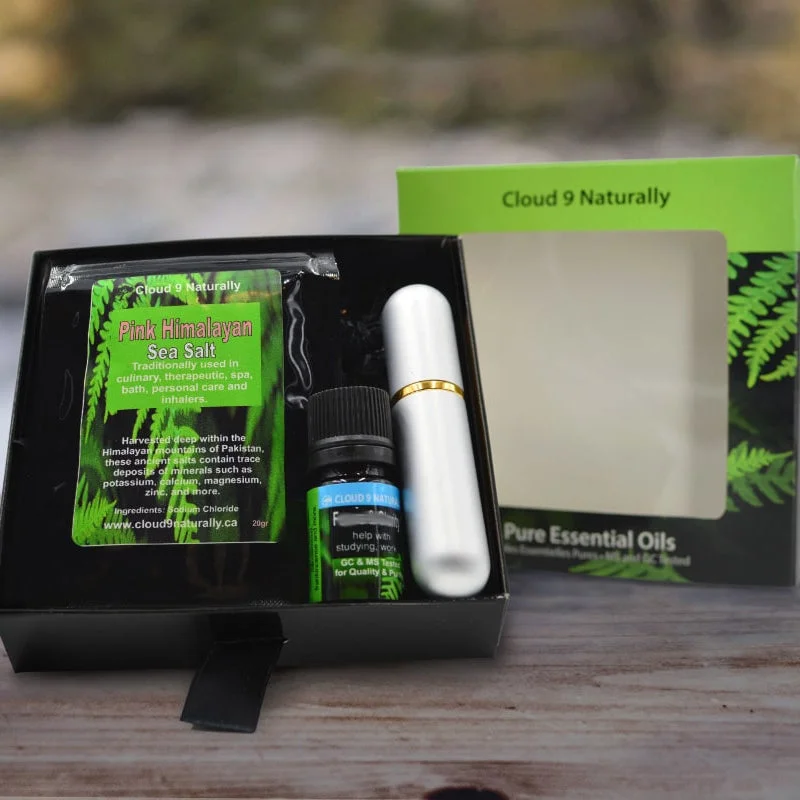 Classic cotton panties for everyday use-Cloud 9 Naturally "Meditation" Aromatherapy Inhaler