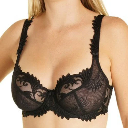Women's panties for full coverage comfort-Empreinte Thalia Low Neck Wire Bra