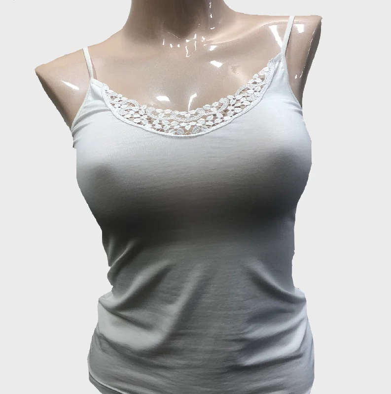 High-waisted panties for tummy control-Janira Aster Cotton Camisole