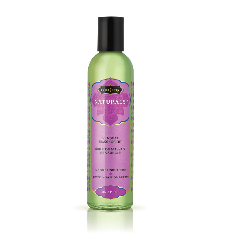 Women's panties with side coverage-Kama Sutra Naturals "Island Passion Berry" Massage Oil - 236mL Women's panties with side coverage-Kama Sutra Naturals "Island Passion Berry" Massage Oil - 236mL