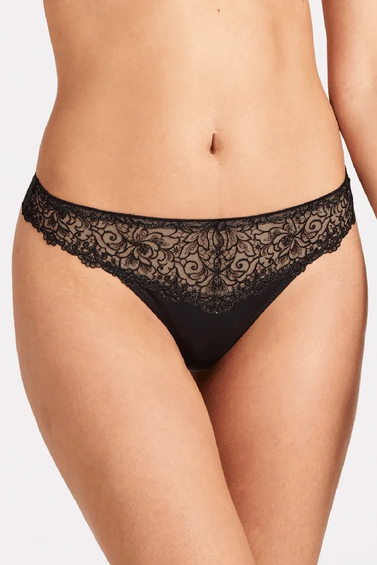 Women's panties with extra shaping-Karl Lagerfeld - Miss Karl Tanga, 5 (UK 16)