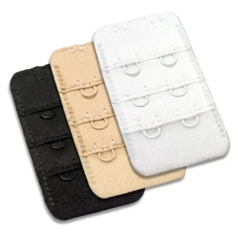 Best women's cotton panties for comfort-Maidenform 2 Hook Bra Extender (3 pack) - WIDE