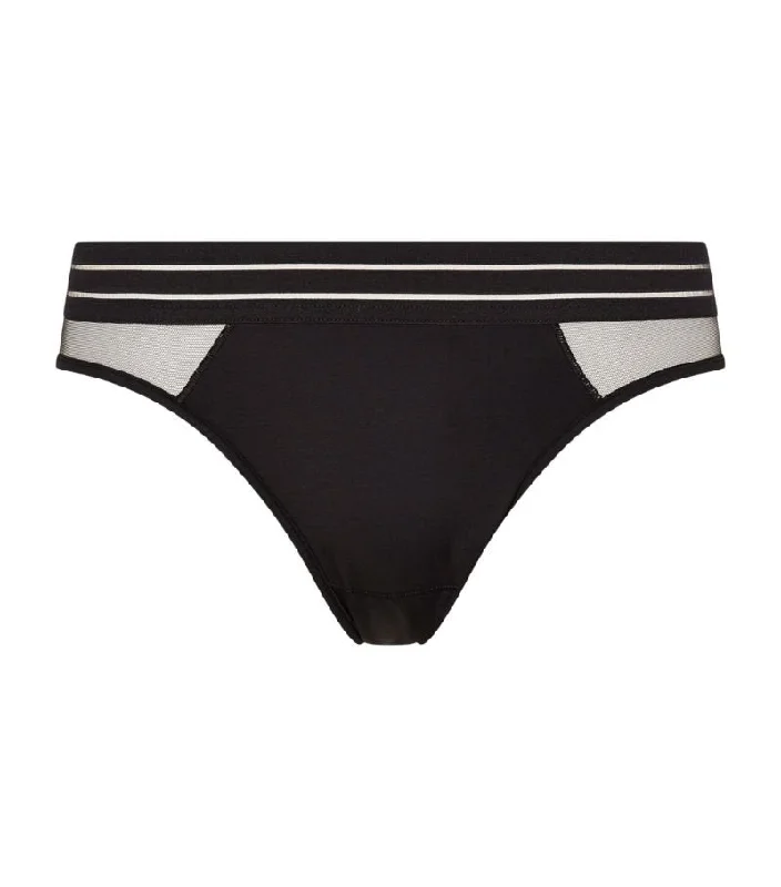 Women's panties for tummy shaping with breathable fabric-Maison Lejaby - Nufit Tanga