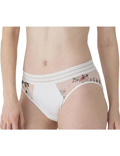 Women's panties with microfiber finish for soft touch-Maison Lejaby - Nufit Garden Bikin Brief Women's panties with microfiber finish for soft touch-Maison Lejaby - Nufit Garden Bikin Brief