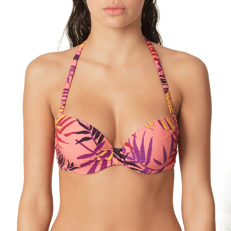 Women's panties for workwear-Marie Jo Swim Laura Plunge Bikini Top-SALE