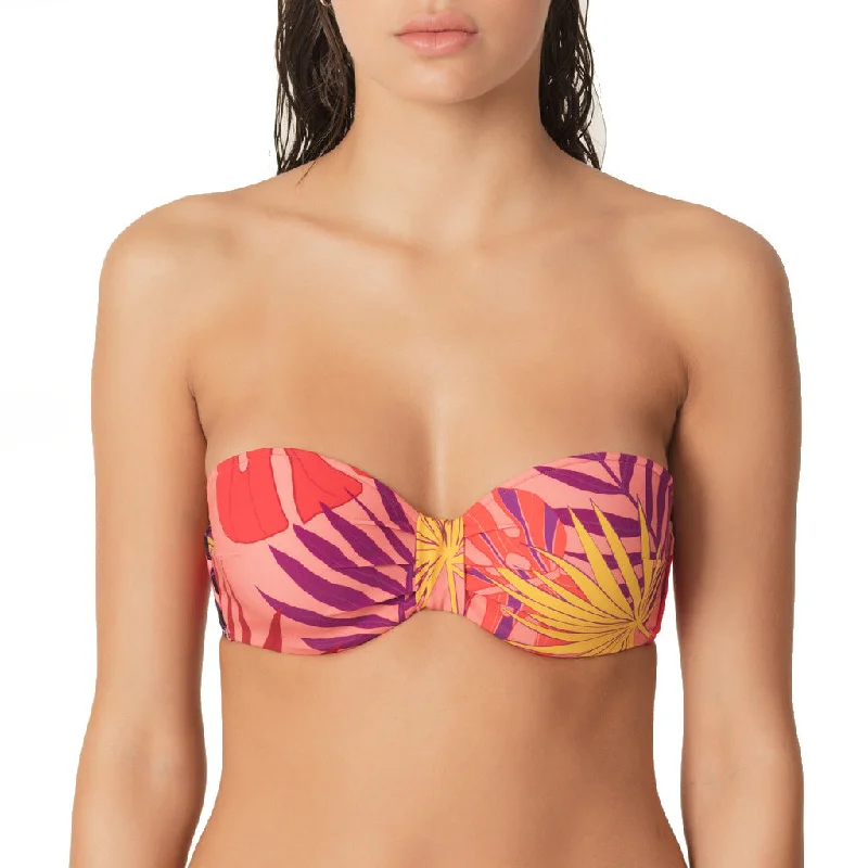 Women's panties for travel-Marie Jo Swim Laura Strapless Bikini Top-SALE
