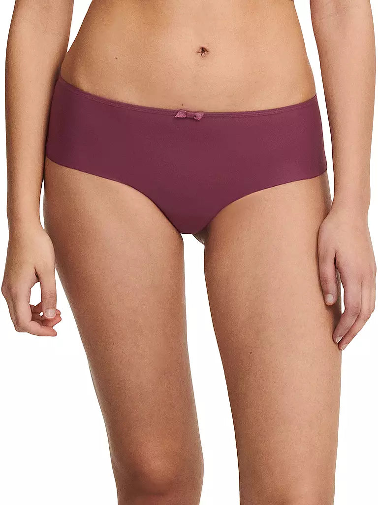 Women's panties with front panel control-Passionata - Georgia Lace Shorty | Tannin