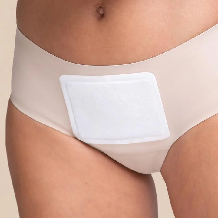 Women's panties with cotton gusset for comfort-proof. Heating Patches for Menstrual Cramps