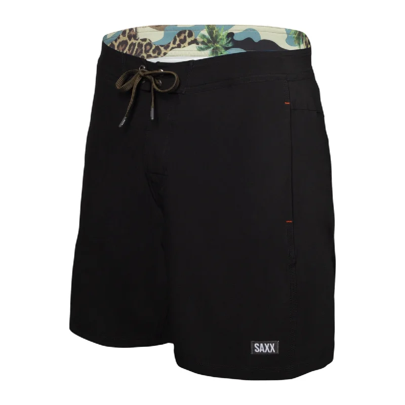 Women's panties for sleep with ultra-soft material-SAXX Betawave 2-in-1 Board Shorts - 17"