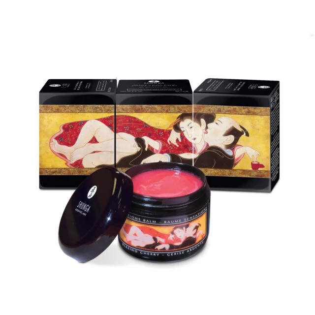 Padded panties for smooth look-Shunga "Sensations Balm" Desensitizing Gel