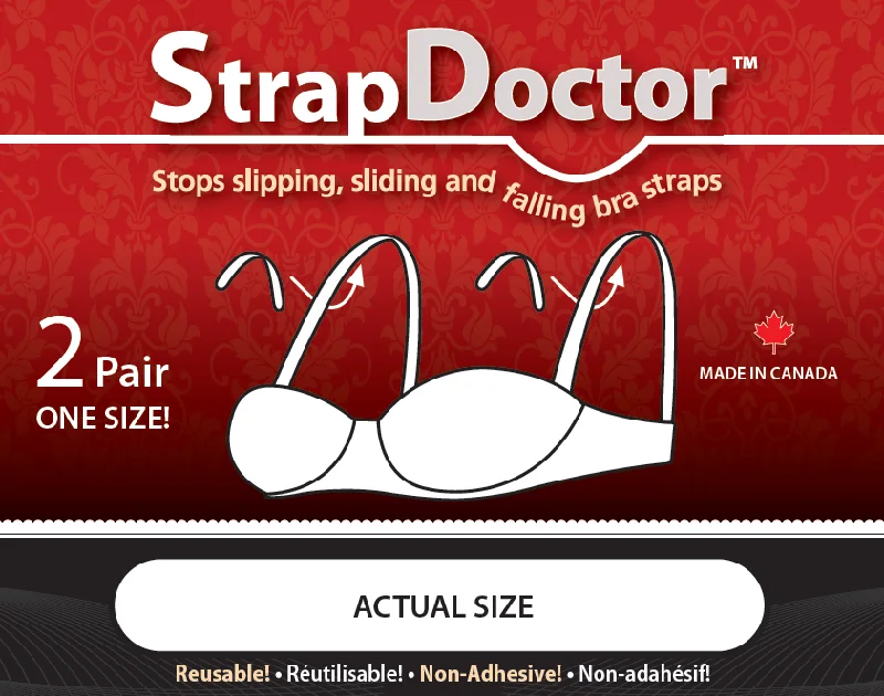 Seamless cotton panties for smooth fit-Strap Doctor - Cure Slipping Straps