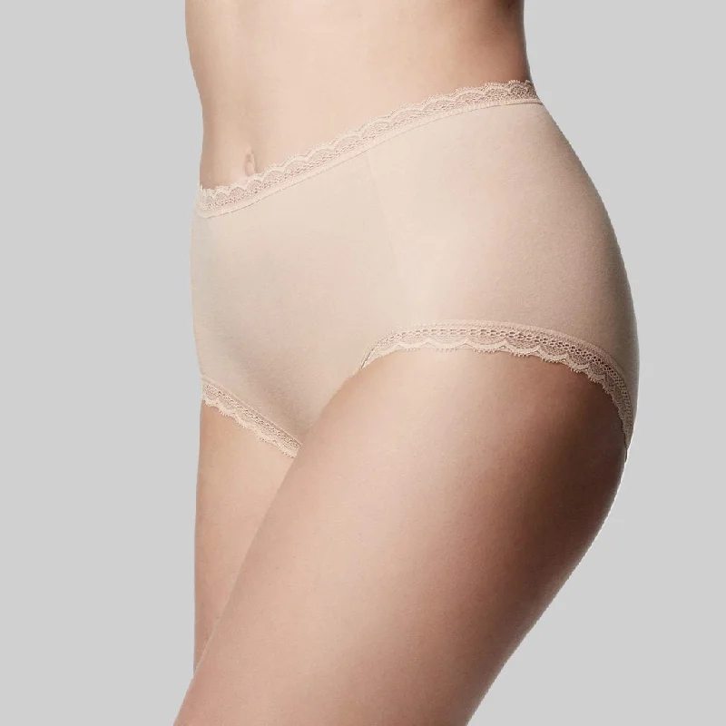 Women's panties for active women who need comfort-The Knicker - Classic Cotton Full Brief