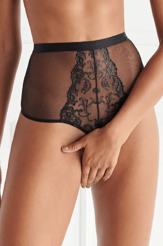 Women's panties with adjustable waistband-Vienna High Waist Brief