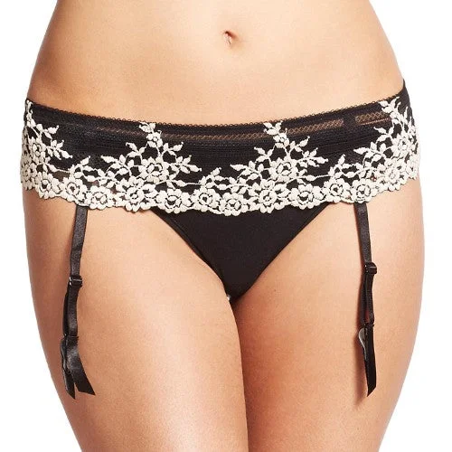 Women's panties for sleep comfort-Wacoal Embrace Lace Garter Belt