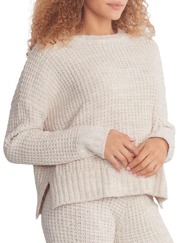 Cozy women's pajamas for relaxation-Beach Riot Women's Callie Knit Lounge Sweater
