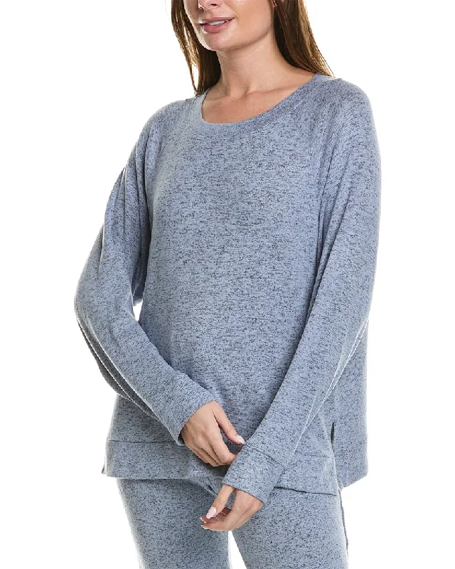 Classic women's pajamas for nightwear-Donna Karan Sleepwear Lounge Top