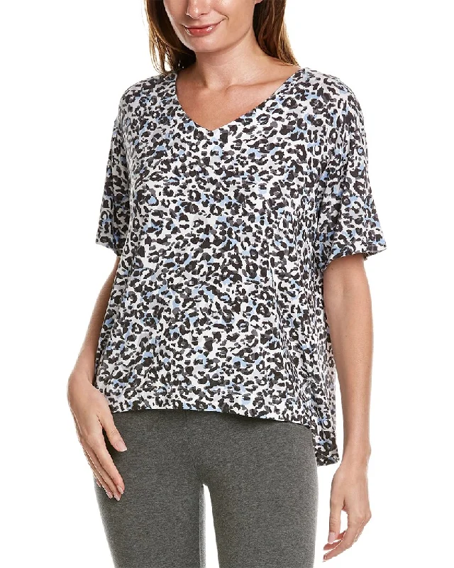 Women's pajamas with stylish patterns and design-Donna Karan Sleepwear Sleep Top
