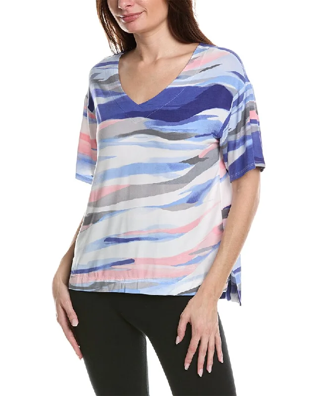 Women's pajamas for lounging around the house-Donna Karan Sleepwear Sleep Top